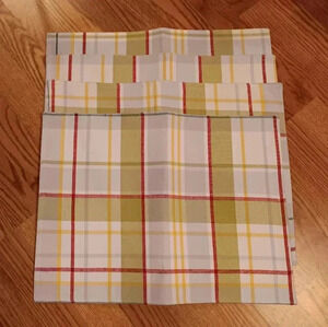 Food Network Patio Picnic placements, 4 in total, NWOT, multi color